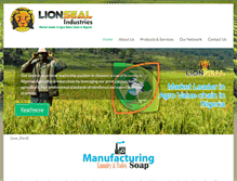 Tablet Screenshot of lionseal.com